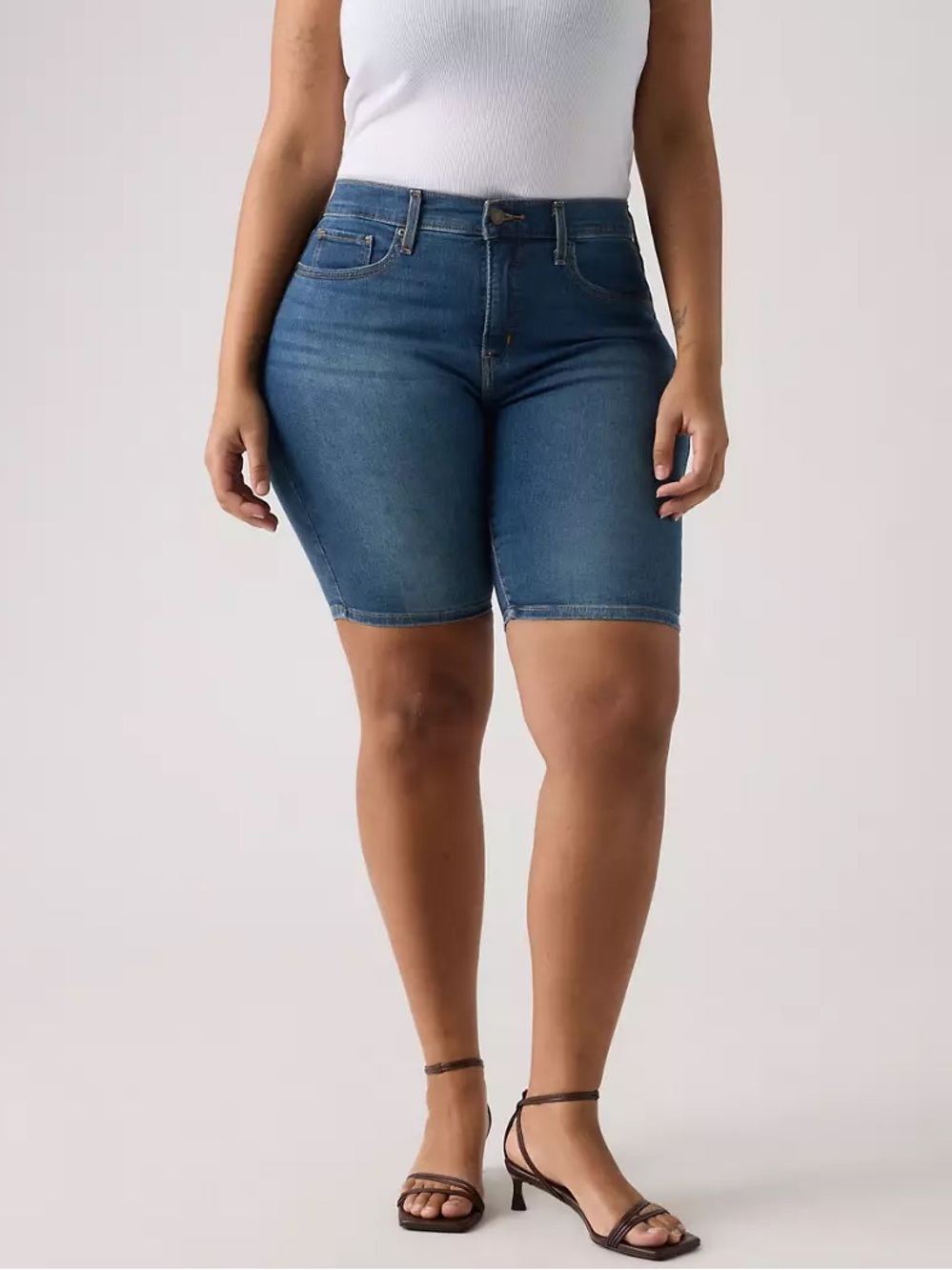 LEVI’S Women's Shaping Stretch Bermuda Shorts